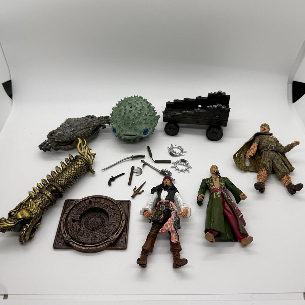Lot Of Pirates of the Caribbean 3.75in Action Figures Zizzle